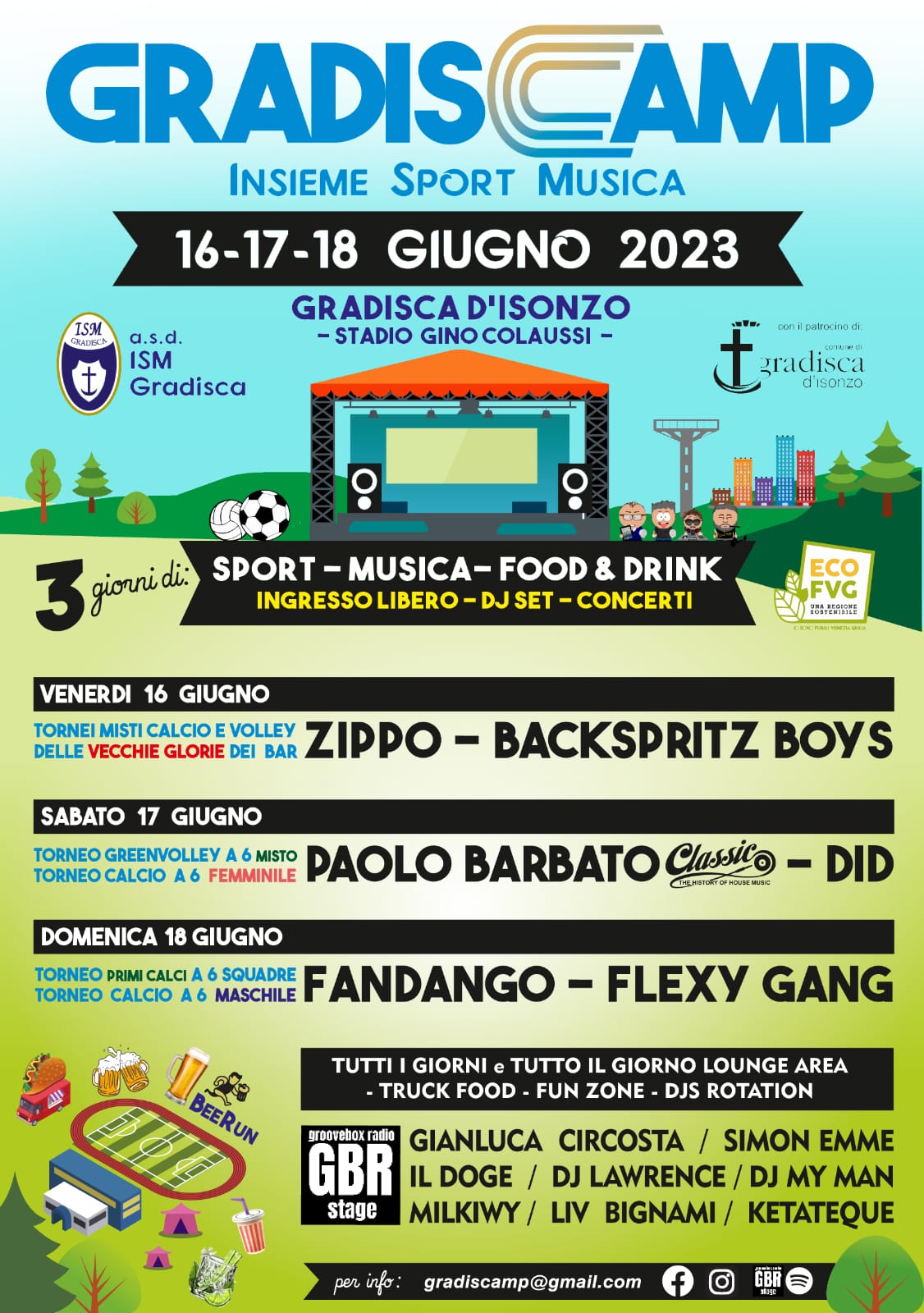 L’estate 2023 è GRADISCAMP!