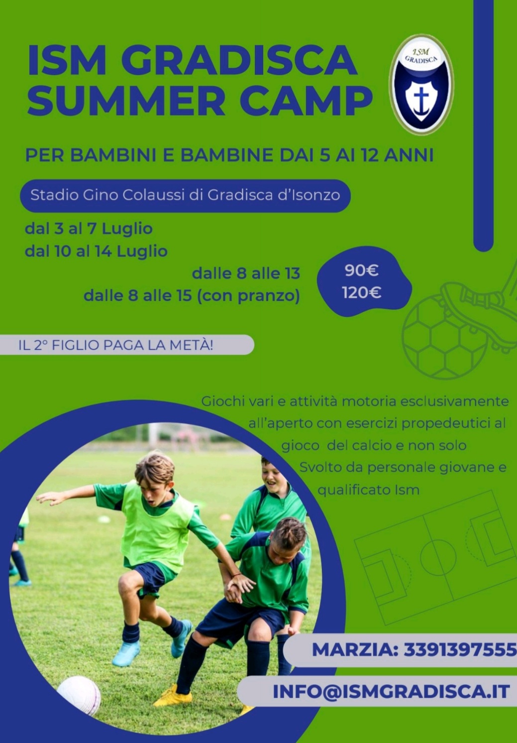 ISM Gradisca Summer Camp, via alle iscrizioni!